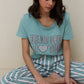 Dear Bed Printed Night Suit