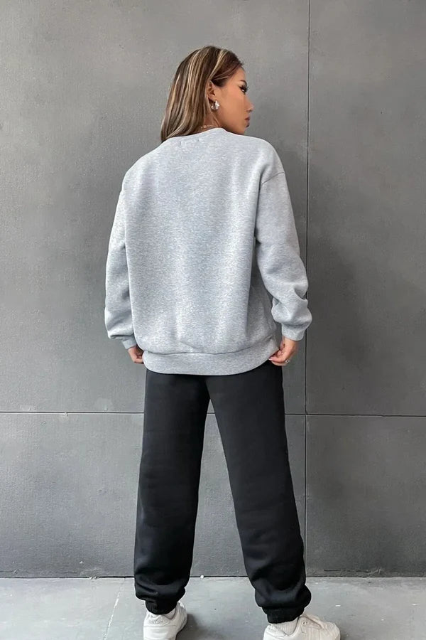 Grey BROOKLYN Printed 2 Pieces Co-Ord Sets For Women