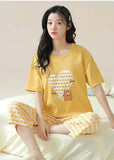CUTE BEAR PRINTED NIGHT SUIT