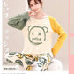 CREEP SMILE PRINTED PJ SUIT FULL SLEEVES