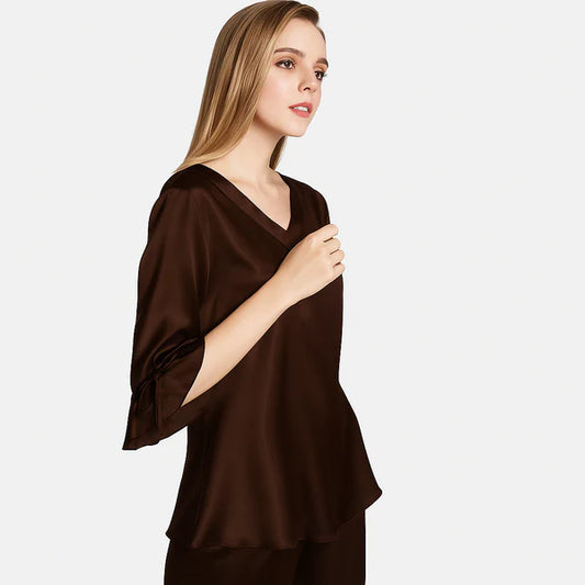 Silk Netribbon Dark Brown