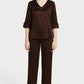 Silk Netribbon Dark Brown