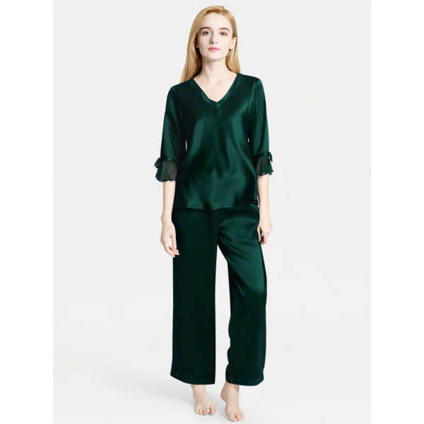 Silk Netribbon Green