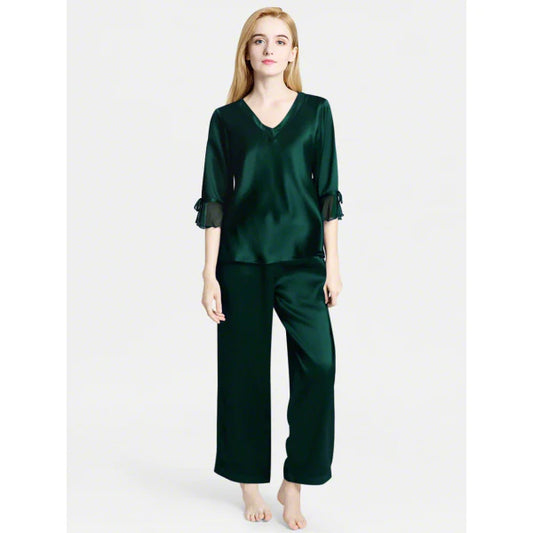 Silk Netribbon Green