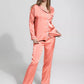PLAIN SILK - LIGHT CORAL
