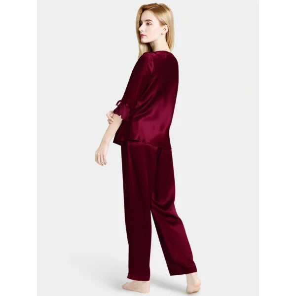 Silk Netribbon Maroon