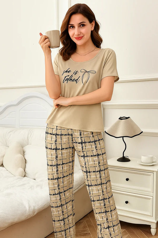 SOFT COTTON PJ SUIT- P1