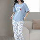 SOFT COTTON PJ SUIT- P11