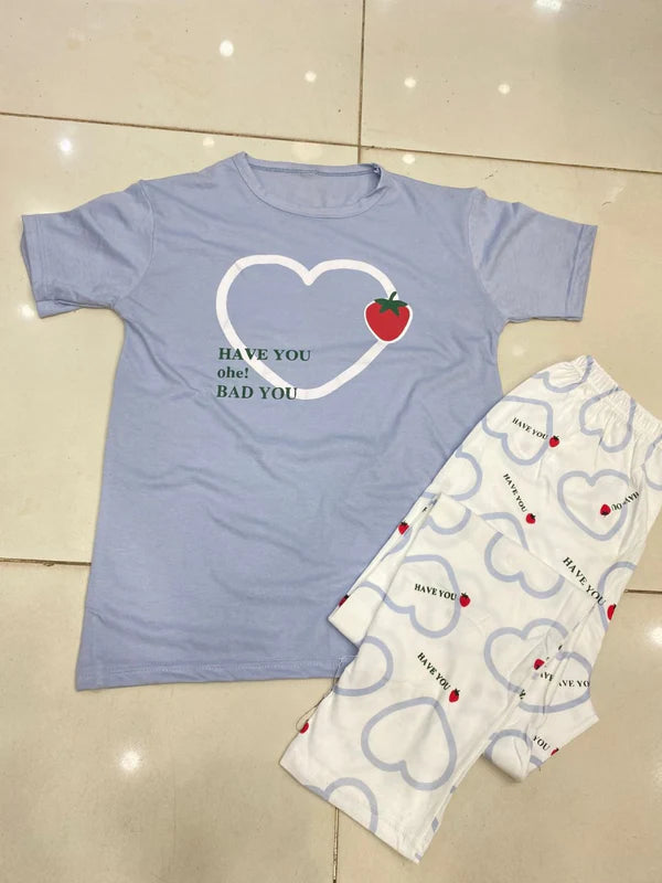SOFT COTTON PJ SUIT- P11