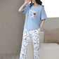 SOFT COTTON PJ SUIT- P11