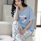 SOFT COTTON PJ SUIT- P11