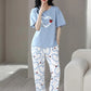 SOFT COTTON PJ SUIT- P11