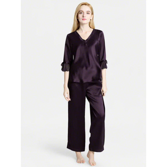 Silk Netribbon Purple