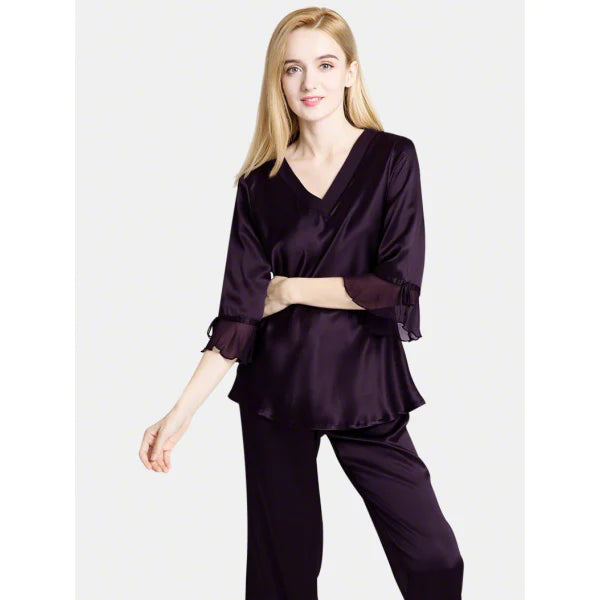 Silk Netribbon Purple