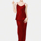 CAMI SILK - RED