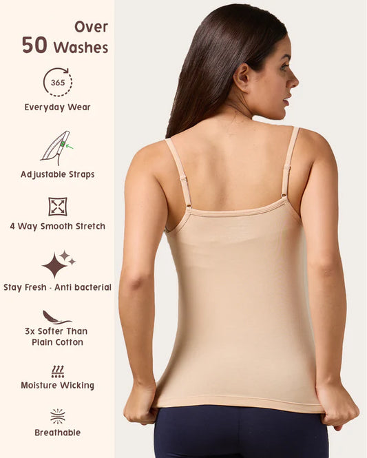 Camisole-Soft Cotton Stretch