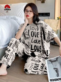 Skin Love Printed Night Suit
