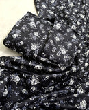 MICRO POLO COTTON- 2 PIECE-Black & White