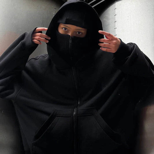 Black Ninja Hoodie For Women