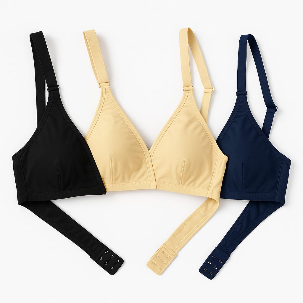 Floral Bras (Pack of 3)