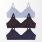 Stylish Cotton Printed Bra Set | 3-Pack