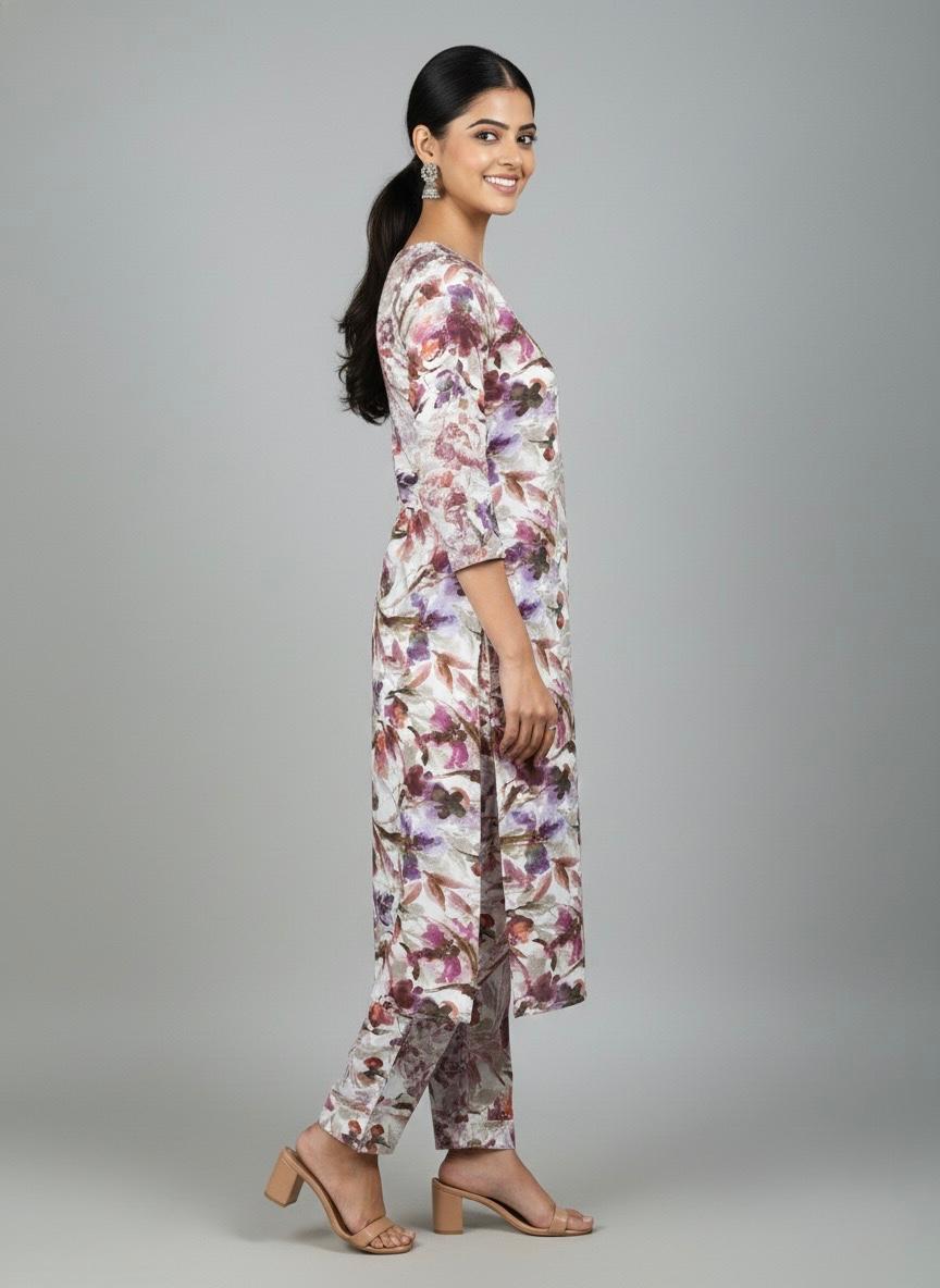 Multi print Boski Linen