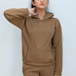 Camel Brown Tracksuit with warm hoodie and pant
