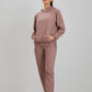Pink Tracksuit with warm hoodie and pant