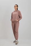 Pink Tracksuit with warm hoodie and pant