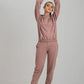Pink Tracksuit with warm hoodie and pant