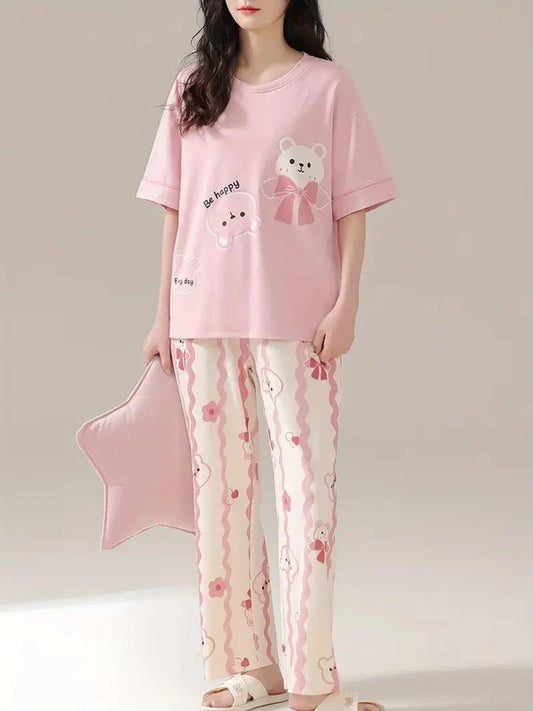 SOFT COTTON PJ SUIT- P14