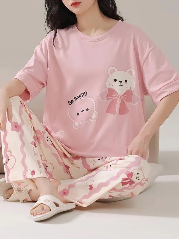 SOFT COTTON PJ SUIT- P14