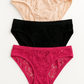 Net Panty Combo Pack of 3
