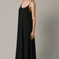 STUNNING BACKLESS MAXI DRESS - BLACK