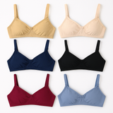 Soft Cotton Bras | 6 Pack | Premium Fit