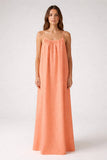 STUNNING BACKLESS MAXI DRESS - DUSTYROSE