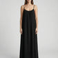 STUNNING BACKLESS MAXI DRESS - BLACK